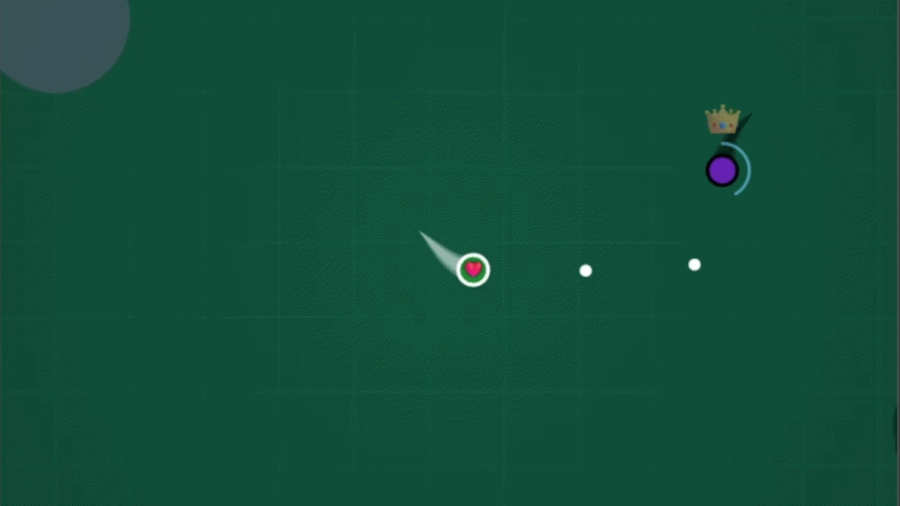 .IO-Style Web Game gameplay